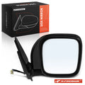 Heated Manual Fold Passenger Power Mirror for Mitsubishi Montero (2001–2006)