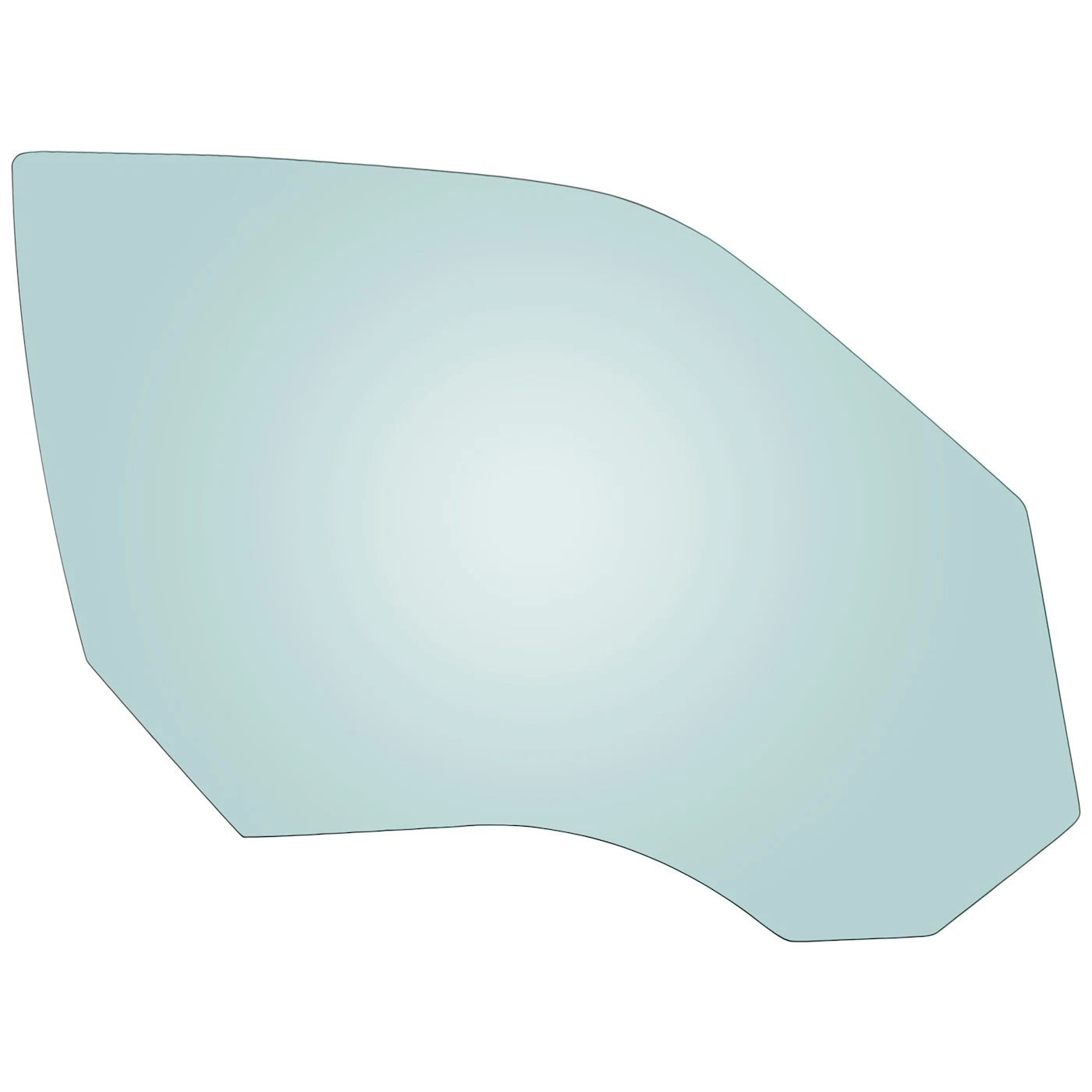 Front Passenger Door Glass for Chrysler 300, Magnum