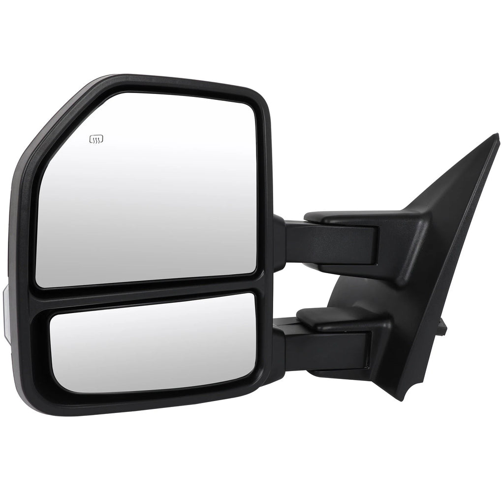 Set of 2 Power Heated Puddle Light Turn Signal Tow Mirrors for Ford F-150 (2004–2014)
