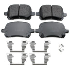 Front Rotors & Akebono ProACT Ceramic Brake Pads Kit for Avalon Camry ES300 (1995–2006)
