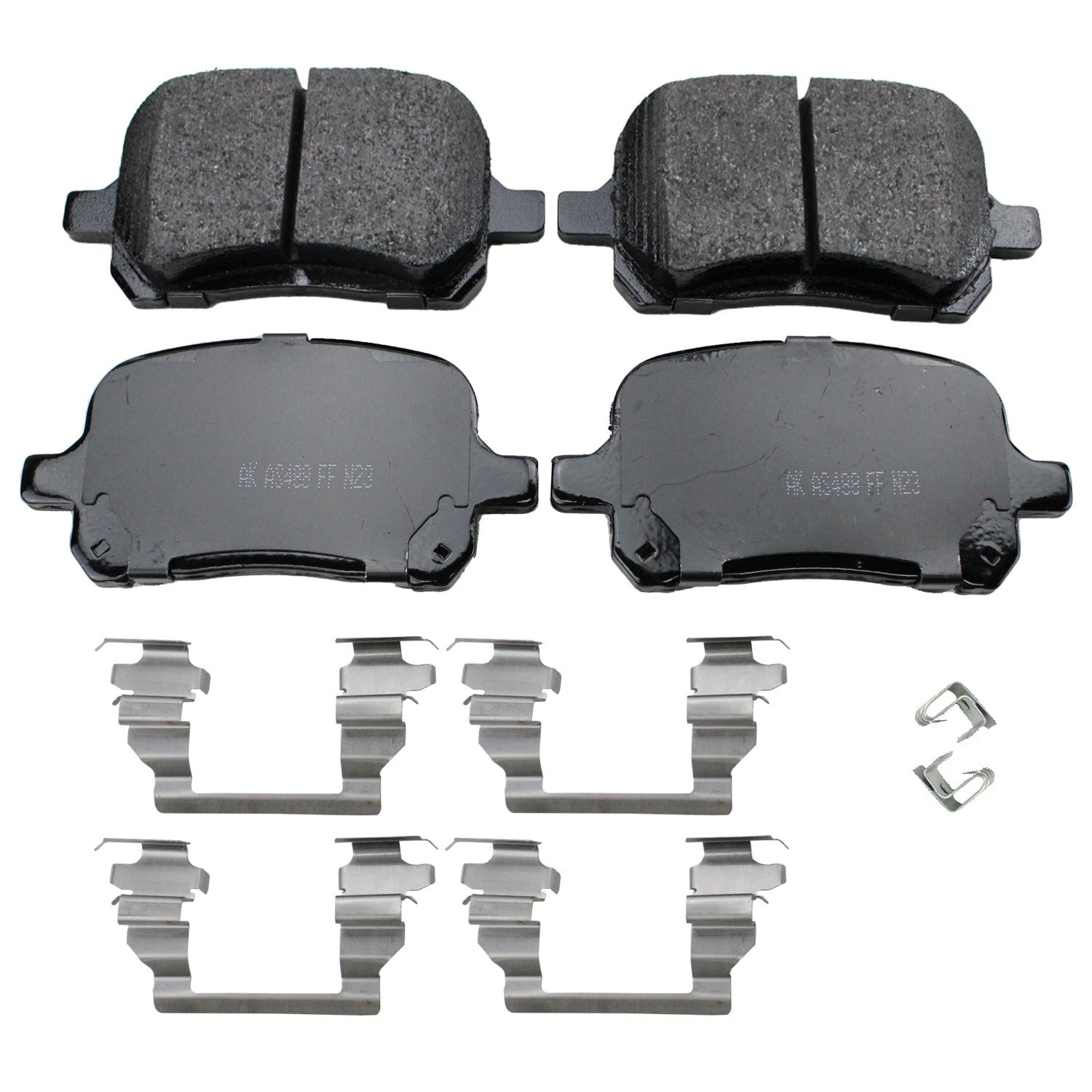 Front Rotors & Akebono ProACT Ceramic Brake Pads Kit for Avalon Camry ES300 (1995–2006)
