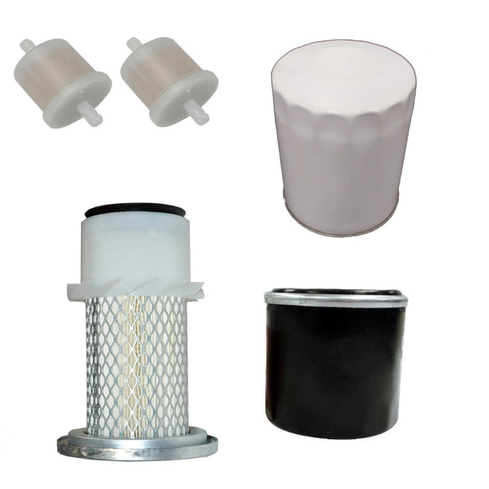 Filter Kit Air/Fuel/Oil/HST for Kubota G1700 G1800 G1900 G2000 GF1800 (1990–2005)