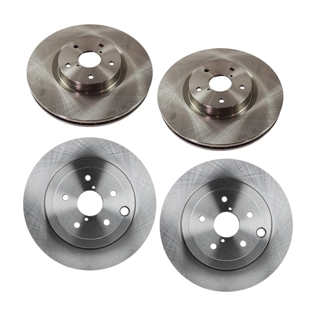 Front and Rear Disc Brake Rotors for Subaru Impreza (2008–2014)