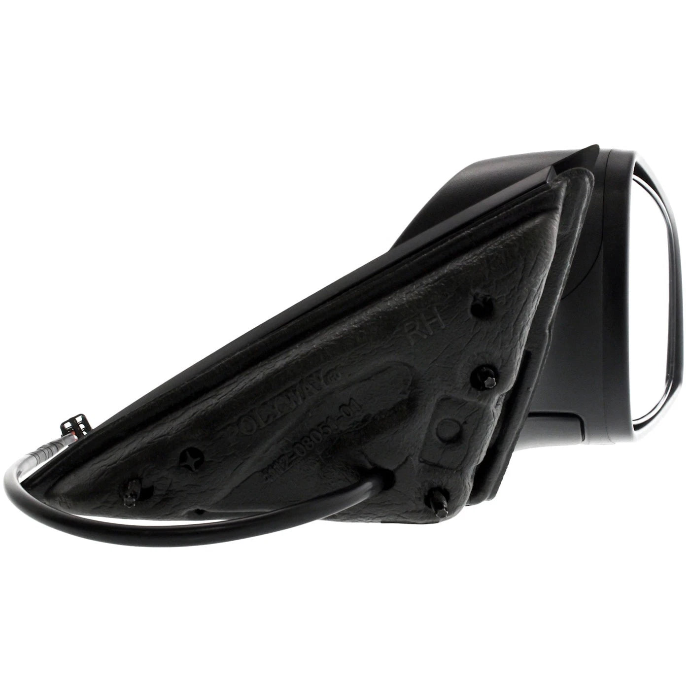 Power Mirror for Chevrolet Malibu (2008–2012) Right Manual Folding Black