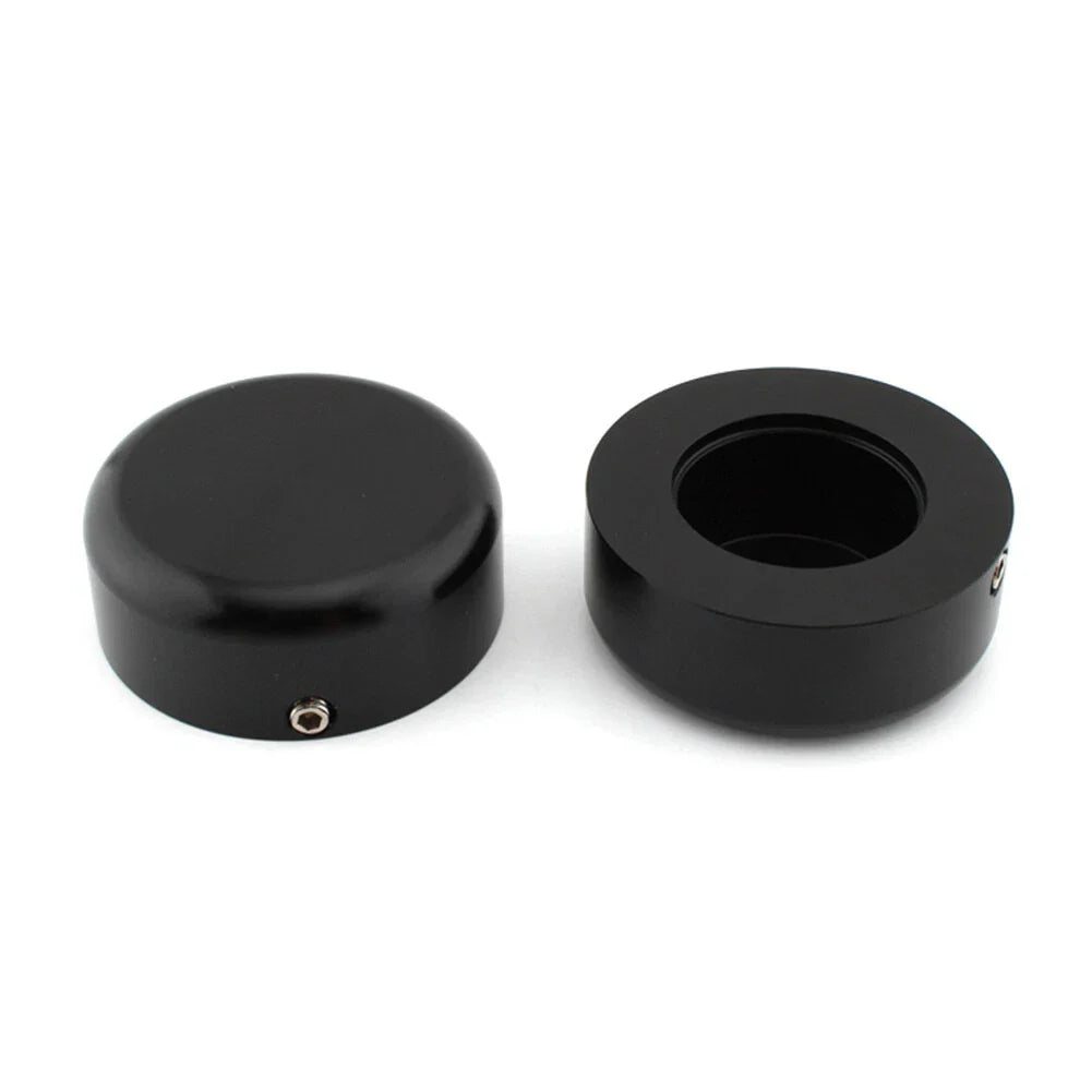 Black Front Fork Cover Caps for Harley Sportster S 1250 RH1250 (2021-2023)