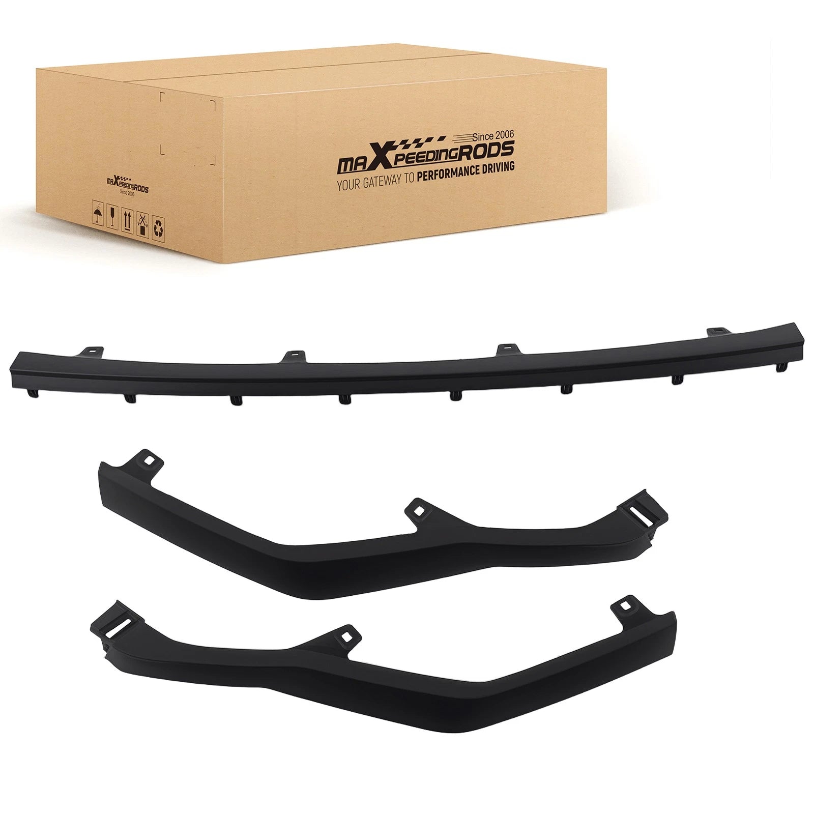 Front Bumper Cover Trim Kit for Lexus RX350/RX450h/RX350L (2017–2019) 5243748020