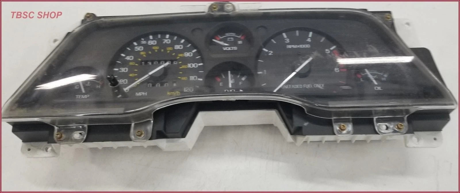 Instrument Gauge Cluster for Thunderbird Cougar (1993) F3SF-10C956-B 120 MPH