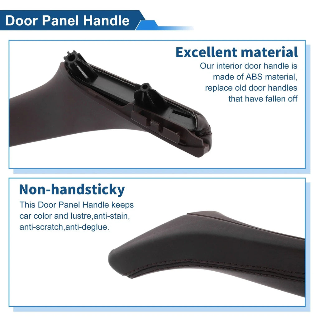 Inner Door Panel Handle for BMW F10 F11 F18 Deep Brown (2010 - 2017)