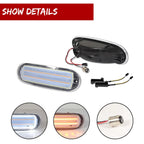 Clear Switchback LED Turn Signal Corner Lights for VW Beetle (1998–2005)