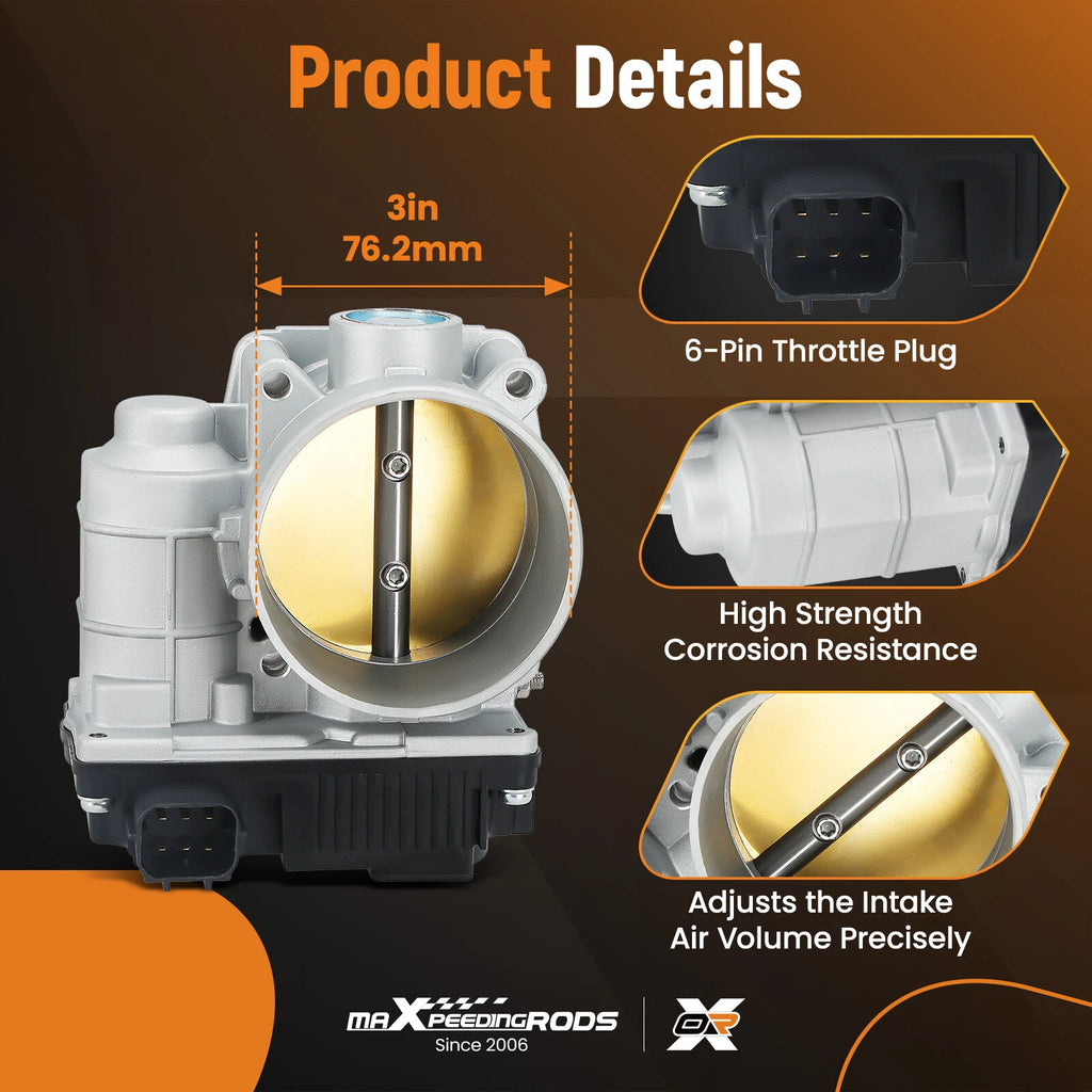 Throttle Body for Nissan Maxima V6 3.5L (2002–2008) Infiniti G35 (2003–2007)