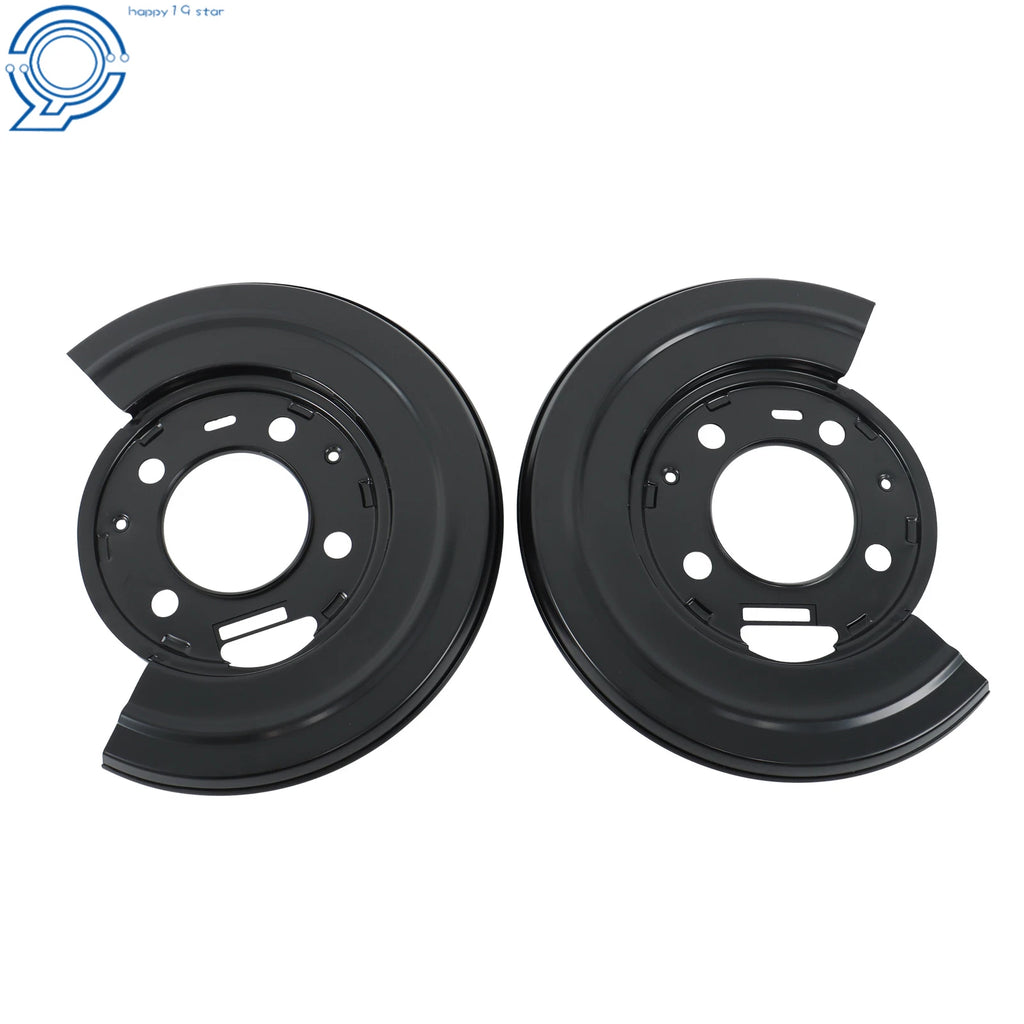 Pair Brake Dust Shield Backing Plates for Ford F-350 F-450 (2011–2016)