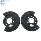 Pair Brake Dust Shield Backing Plates for Ford F-350 F-450 (2011–2016)