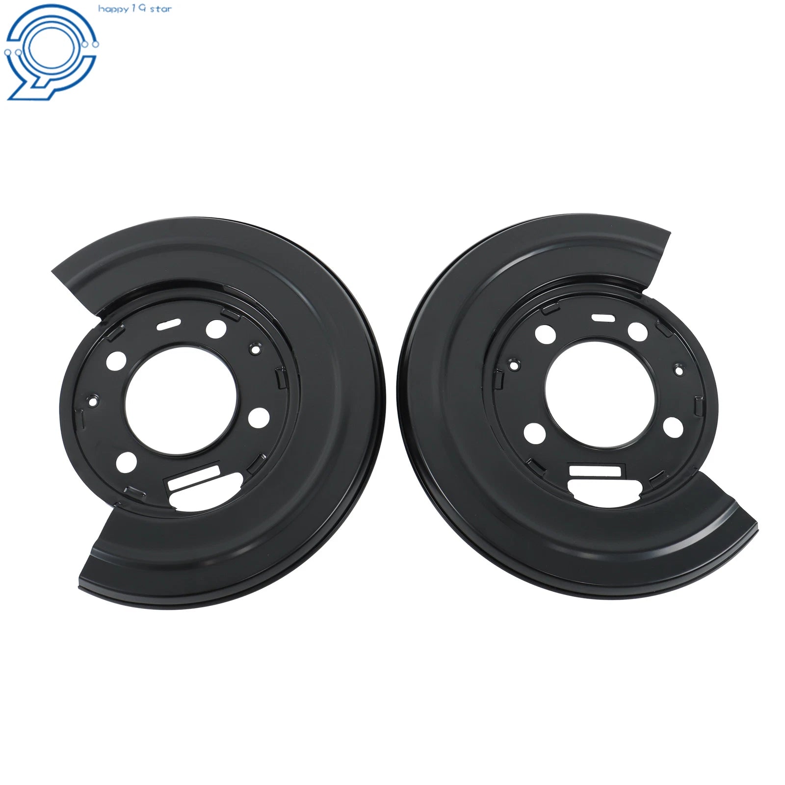 Pair Brake Dust Shield Backing Plates for Ford F-350 F-450 (2011–2016)