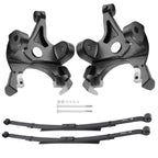 2" Front 4" Rear Lowering Spindles for Chevy GMC C1500 (1988–1998)