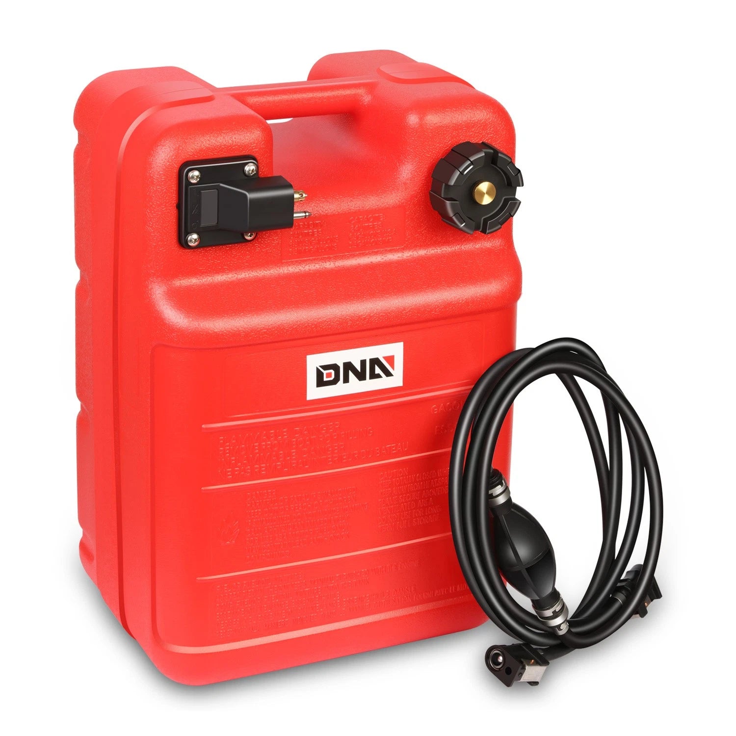 6.3 Gallon Portable Gasoline Diesel Fuel Tank for Marine Boat Motor