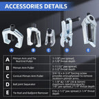 6Pcs Front End Service Tool Kit for