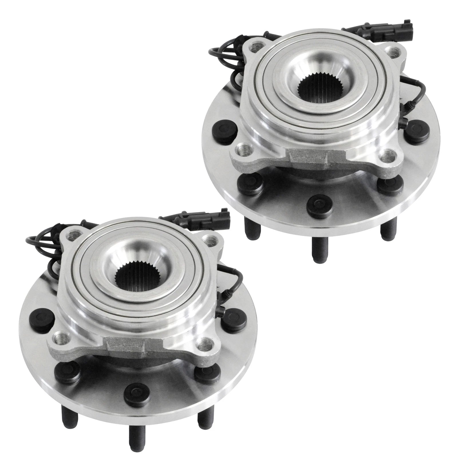 2X Front Wheel Bearing & Hub for Dodge Ram 2500 (2009–2011) 515122