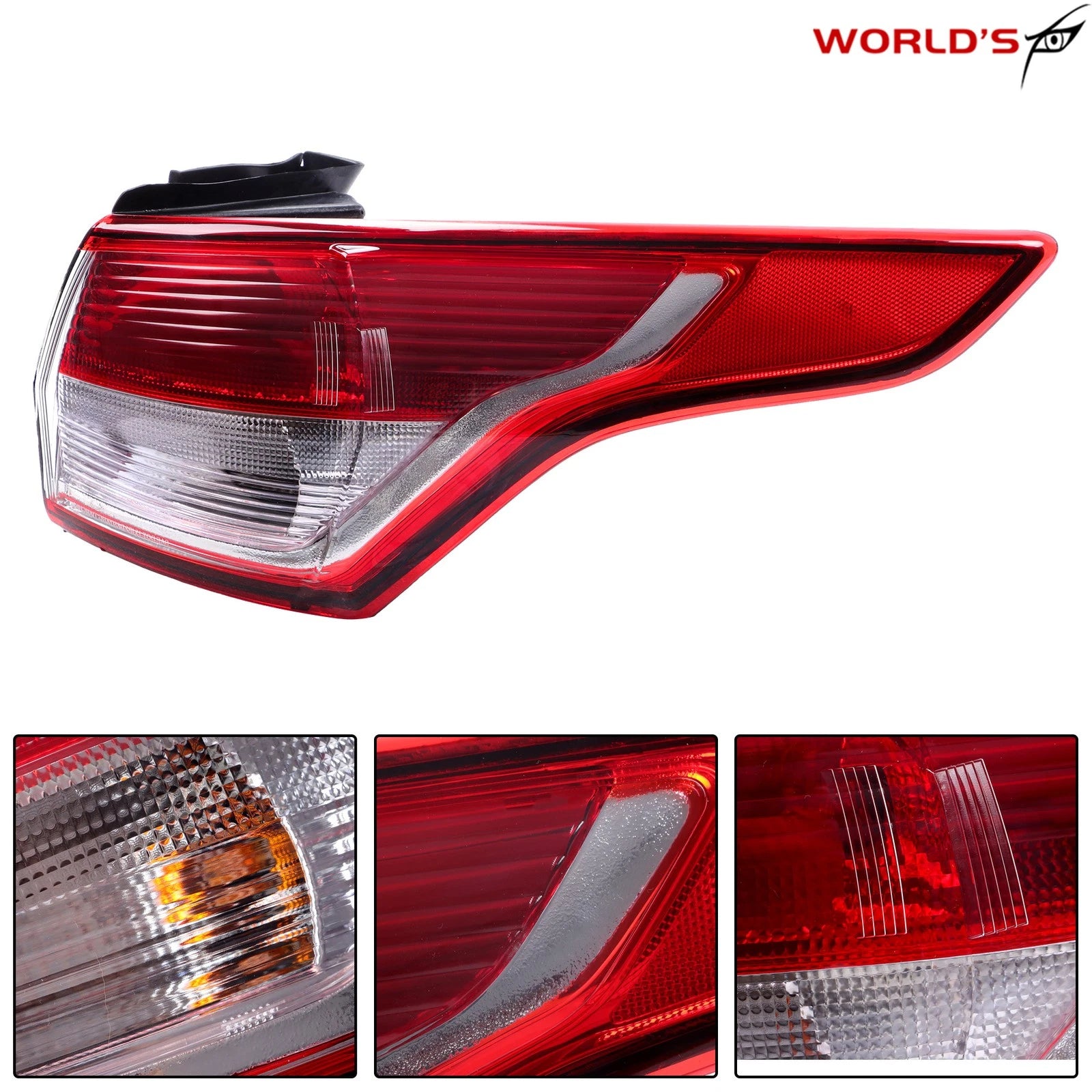 Halogen Tail Light for Ford Escape (2013–2016) Outer Passenger Right