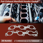 Exhaust Manifold Header Gasket for Toyota Land Cruiser (1990–1999) No.1719866010