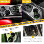 Soft Green Car Interior Anti-dust Mats Accessories for Dodge Challenger (2015-2023)