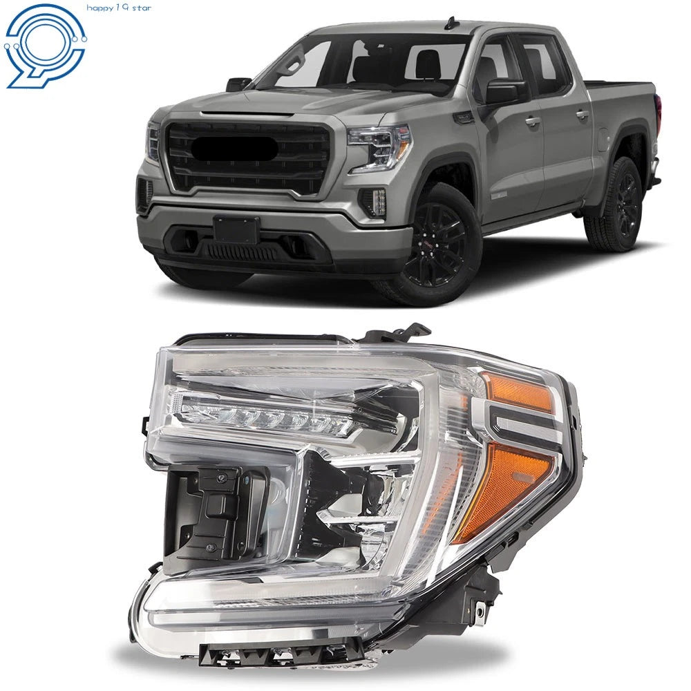 Driver Headlight with LED Signal for GMC Sierra 1500 (2019–2021)