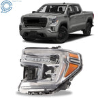 Driver Headlight with LED Signal for GMC Sierra 1500 (2019–2021)