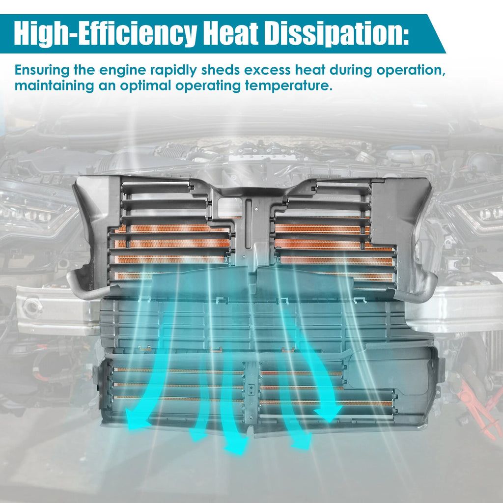 Radiator Grille Shutter Assembly for Lincoln MKX (2015–2018)