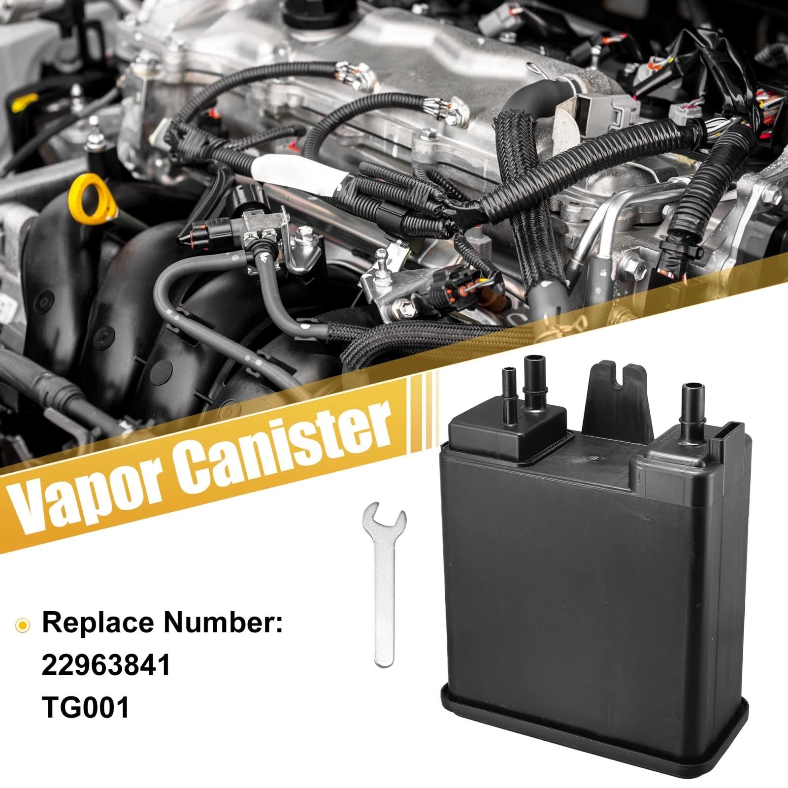 Vapor Canister 2963841 for Chevrolet Suburban 1500, GMC Yukon XL (2004–2014)