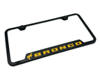 Notched License Plate Frame Front Mount for Ford Bronco (2021–2024)