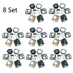 Set of 8 Carburetor Repair Kits for McCulloch Mac PROMAC 700 8200 (K10-SDC)