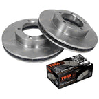 Front Disc Rotor + Brake Pad Set for Landcruiser 80 Series (1990–1992)