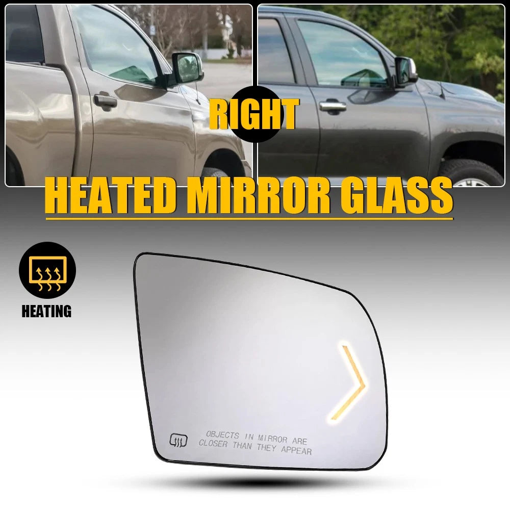Heated Mirror Glass for Toyota Sequoia Tundra (2007–2017)