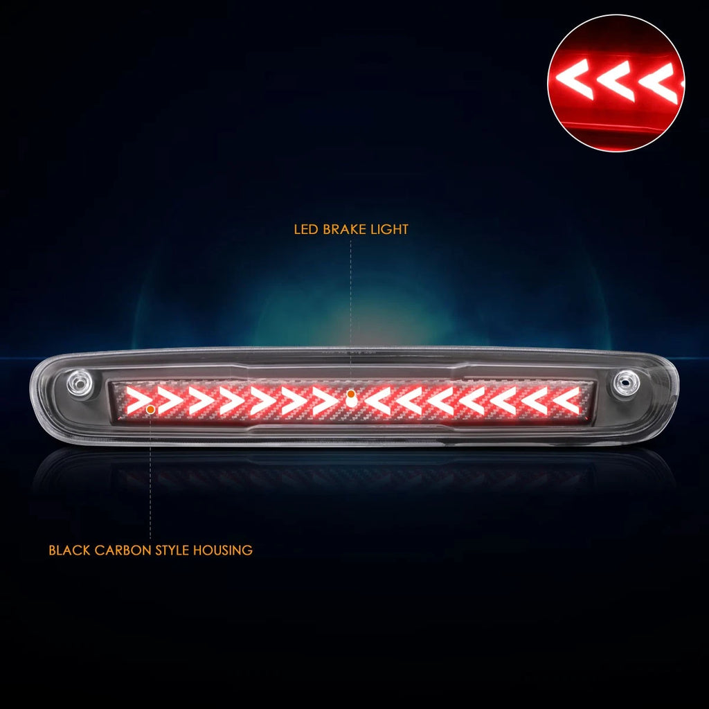 Sequential Arrow LED Third Tail Brake Light for Silverado/Sierra (2007–2014)