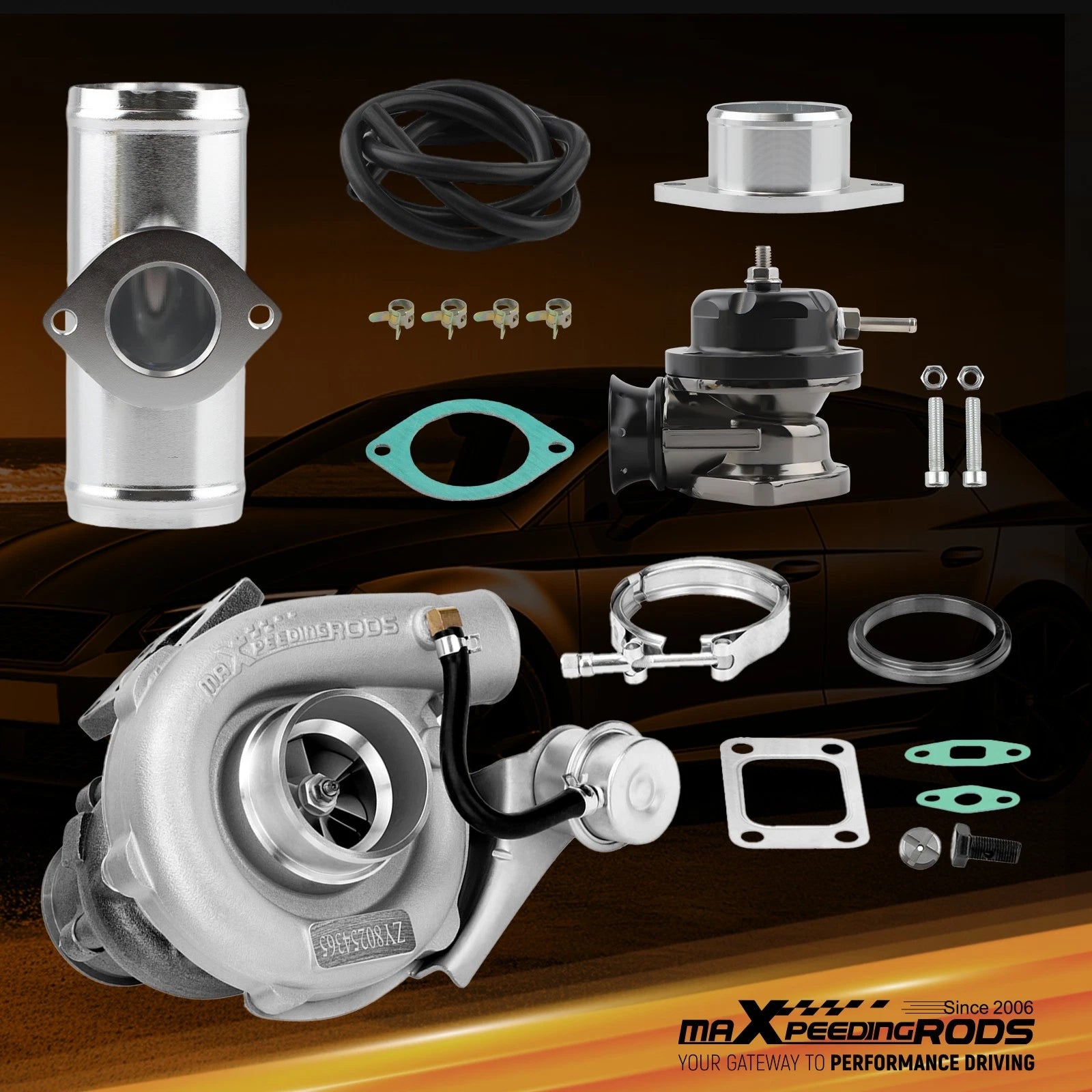 T3 T04E Turbo Pipe Adapter for Honda Accord EX-L Sedan (2014)