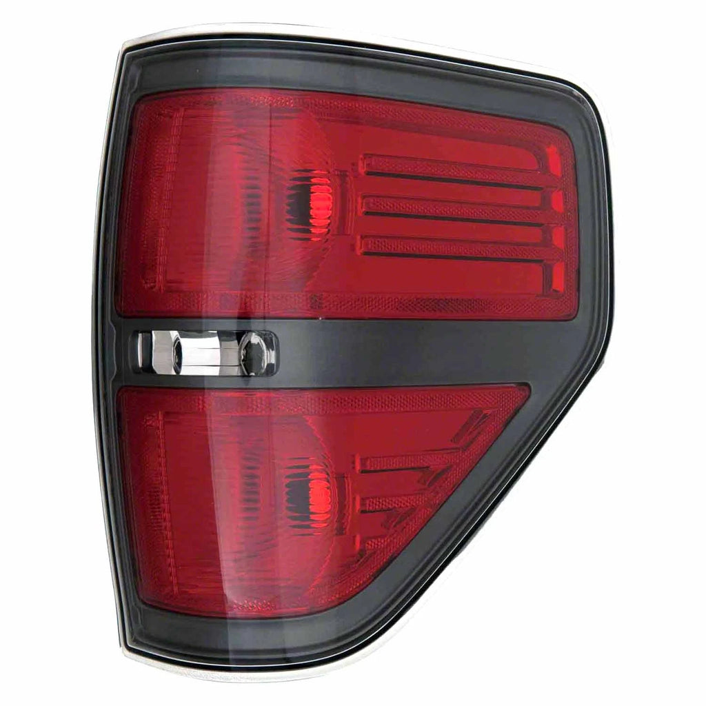 Replacement Passenger Side Tail Light Lens/Housing w/Sterling Gray Accents