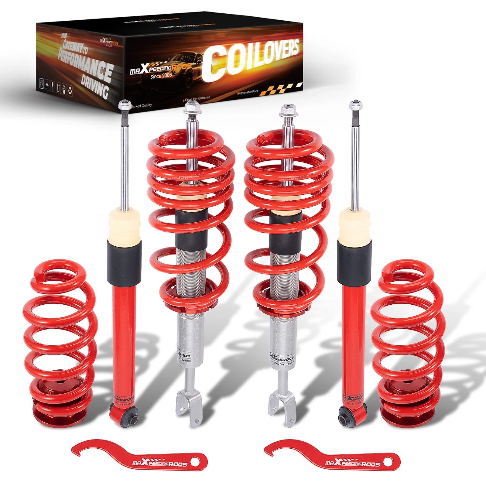 Coilovers for Audi A4 B6 B7 (8E) 2WD / Quattro (2000–2008)