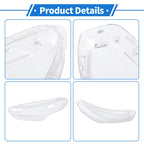 1 Pcs Headlight Lens Cover for Hyundai Sonata (2018–2019) PC Clear