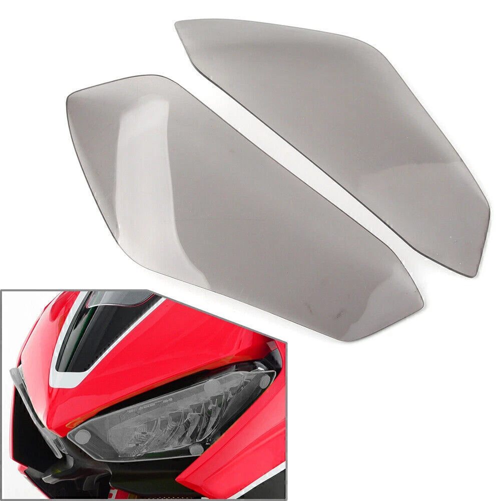 Headlight Guard Shield Lens Cover for Honda CBR1000RR (2017–2020) 18 Smoke