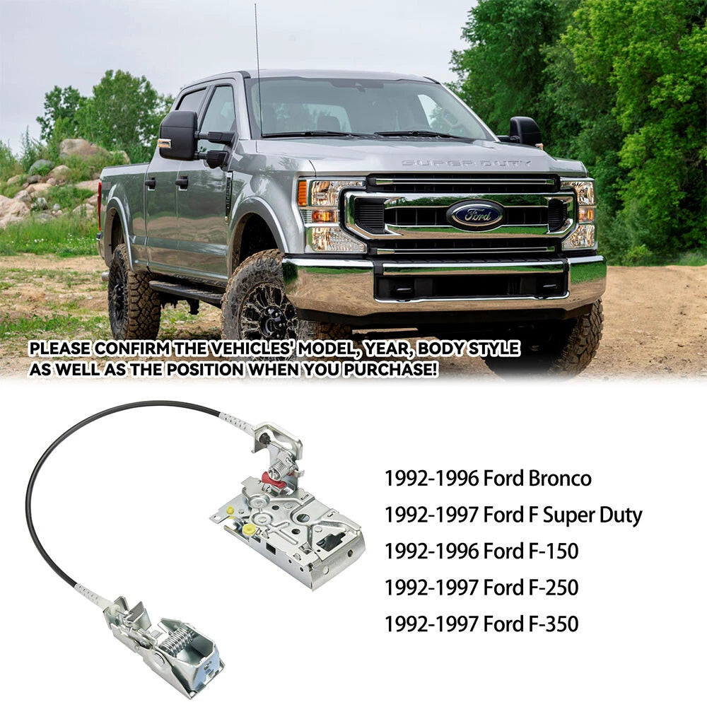 Front Left Door Lock Latch Assembly for Ford F-150 (1992-1996)