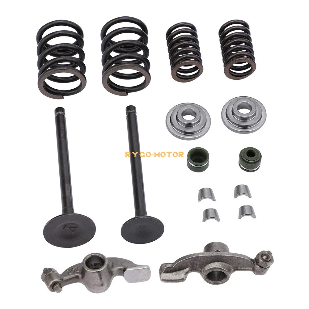 Intake Exhaust Valves with Seals Spring for Honda XR75 XR80 XR100 (1973–2003)
