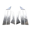 Diamond Grade 8pc Stainless Steel Pillar Post Covers for 2010-2016 Cadillac SRX