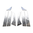 Diamond Grade 8pc Stainless Steel Pillar Post Covers for 2010-2016 Cadillac SRX