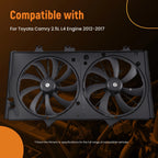 Radiator Cooling Fan Assembly for Toyota Camry (2012–2017)