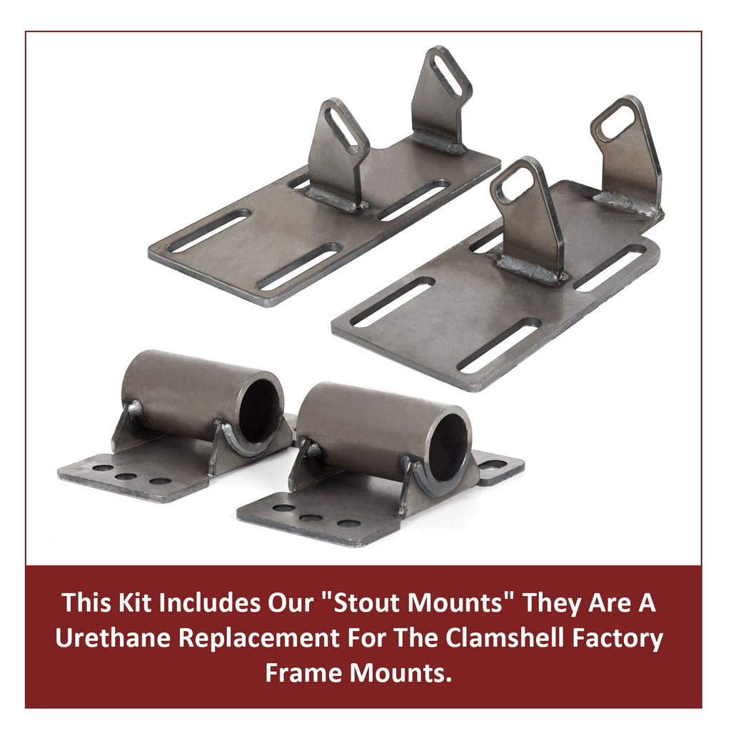 LS Engine Mount Adapter Kit for C1500 Truck 2WD (1988–1999)
