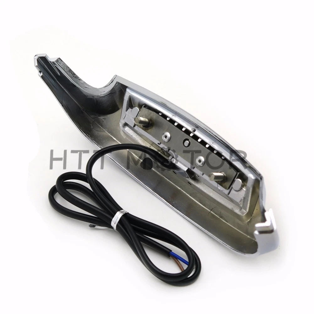 Front LED Fender Tip Light Orange Lens for Harley Street Glide FLHX (2014–2017)