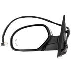 Pair Chrome Power Heated Manual Memory Folding Side Mirrors for Chevy GMC (2007–2014)