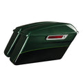 Hard Saddlebags for Harley Street Glide (2014–2024) Deep Jade Pearl/Vivid Black