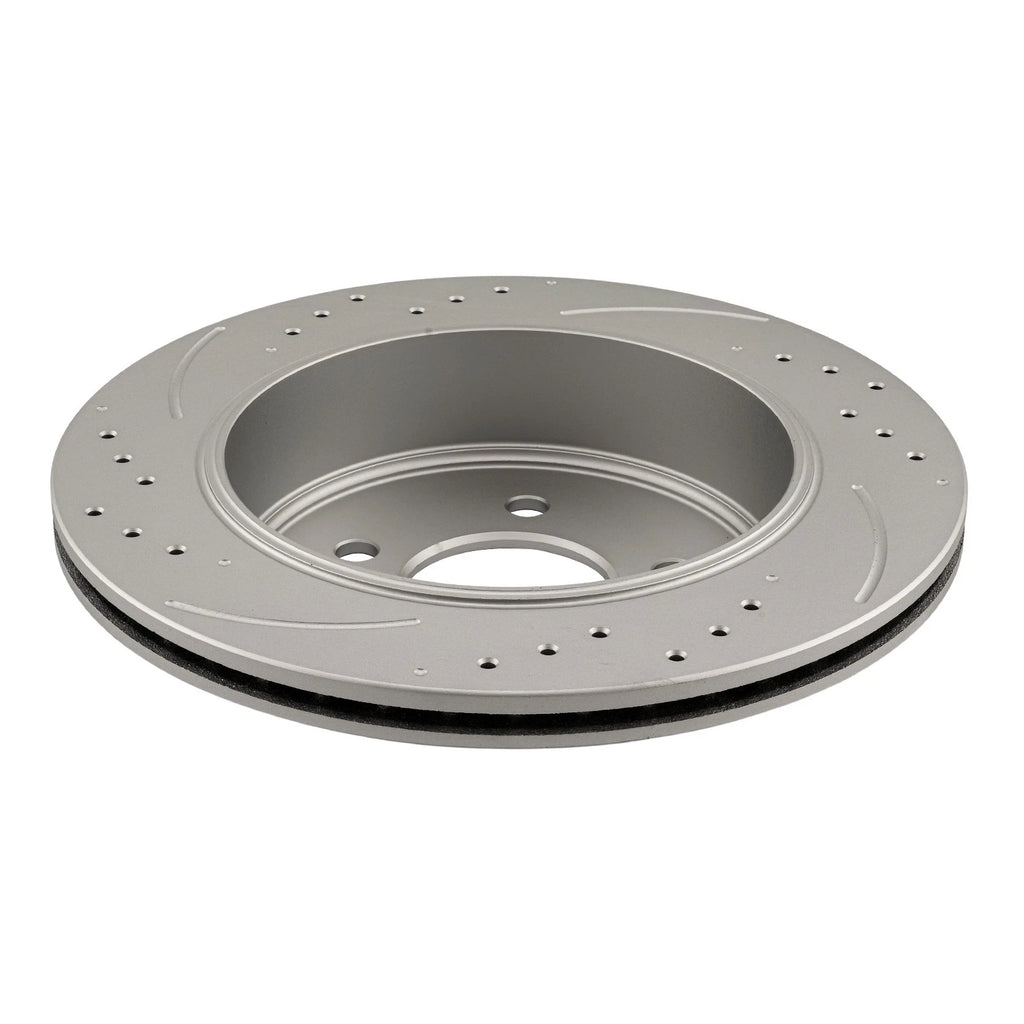 2x Rear Drilled Slotted Vented Rotors for Mercury Grand Marquis (2003–2011)