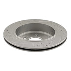 2x Rear Drilled Slotted Vented Rotors for Mercury Grand Marquis (2003–2011)
