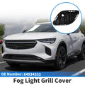 1 Pc Fog Light Grill for Buick Envision (2021–2023) No. 84934332 Black